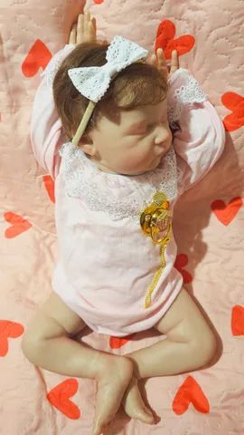 Bebê reborn menina - Foto 5