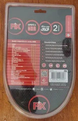 Cabo reforçado HDMI 2m com filtro - Foto 2