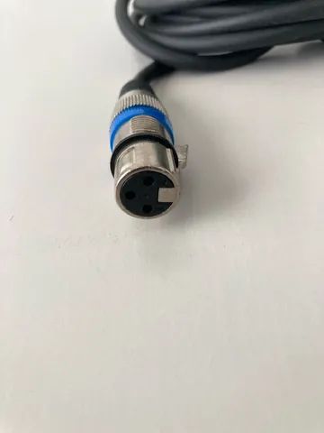 Cabo XLR Fêmea P10 - Foto 2