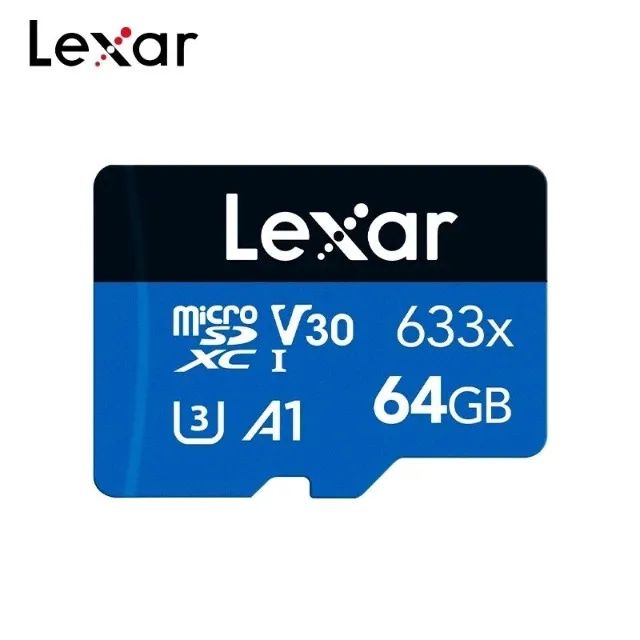 Cartão De Memória Sd 64gb Lexar Original, MicroSDXC classe 10