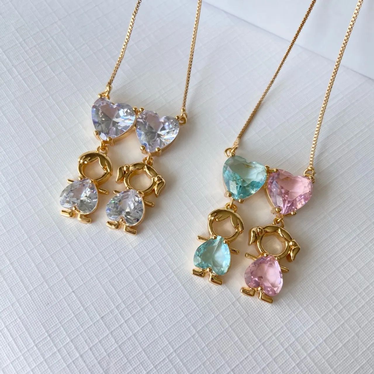 Colar com pingente filhos  - Foto 2