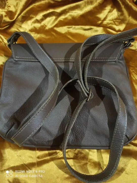 Bolsa  de  ombro    em  couro  - Foto 5