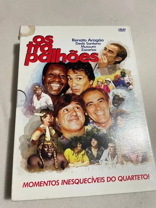 DVD - Os Trapalhões - Melhores Momentos do Quarteto
