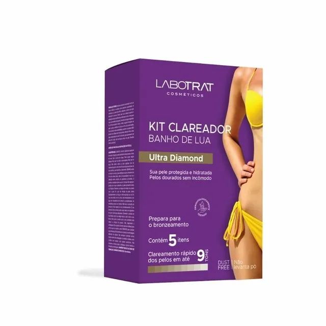 Kit Clareador Banho De Lua Labotrat 5 Itens - Foto 2