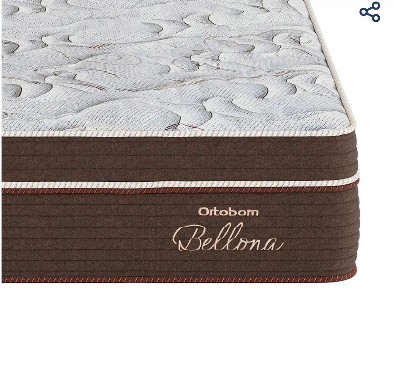 CAMA KING COMPLETA ORTOBOM NOVA - Foto 4