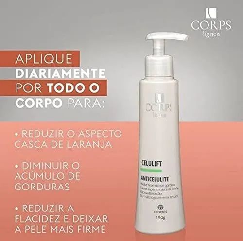 Corps Lígnea Celulift Creme Anti Celulite 150g - Hinode