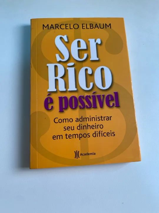 Livro Ser Rico é possível