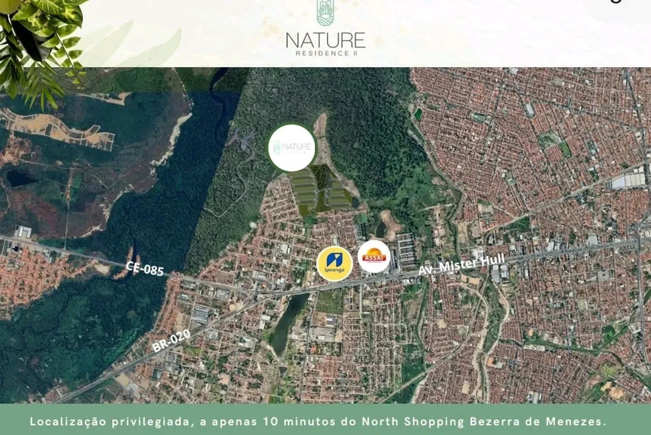 Grande Lançamento Do Condominio Fechado De Lotes, Nature Residence Ii, No Tabapua Caucaia  - Foto 2