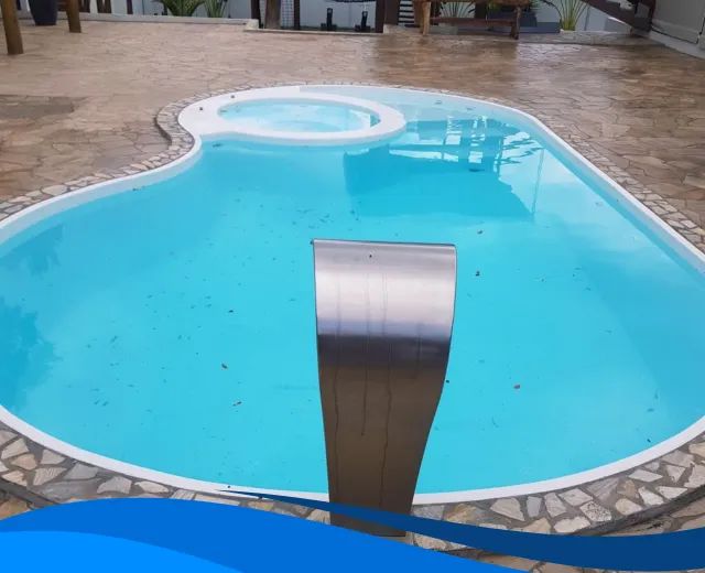 Piscina com Spa 7.44 x 4.20 x 1.40 lindo modelo!!