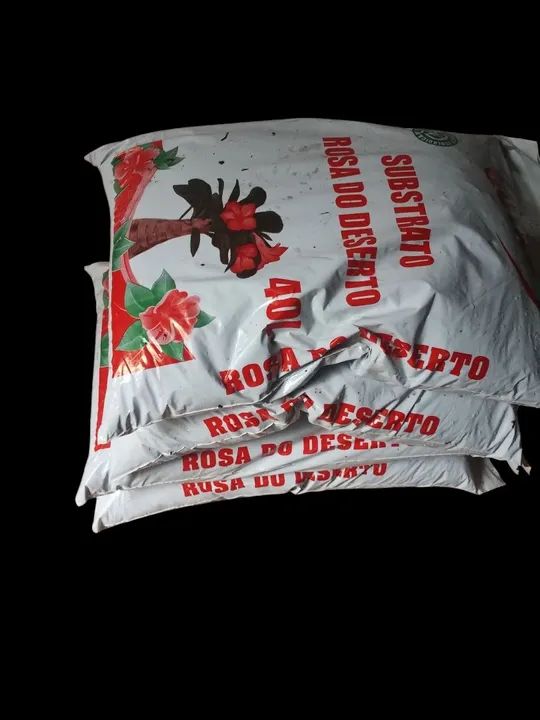 Terra  substrato para Rosa do Deserto - 40 Litros