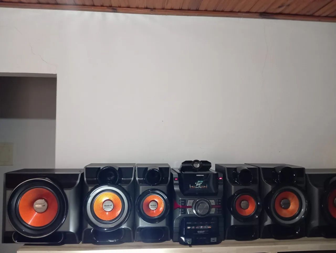 Mini System Samsung Mx-d870 1200 RMS *Aiwa*Sony*Philips Leia Descrição 