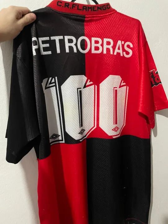 Camiseta Flamengo Centenário - ORIGINAL DA ÉPOCA - Foto 2
