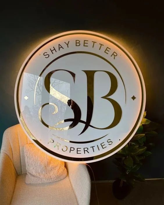 Placa Led em Acrílico - Letreiro Personalizado 1M