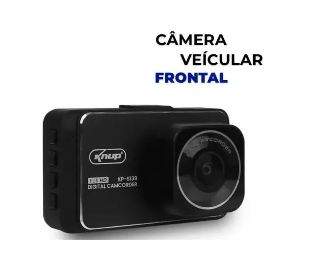 Câmera Veicular Recarregável 3" Full HD 4K KP-S139 - Knup - Foto 2