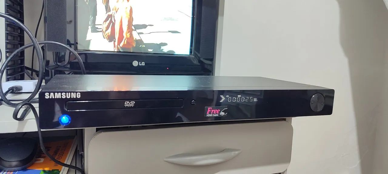 DVD Player Samsung Hdmi 1080P (Sem controle)