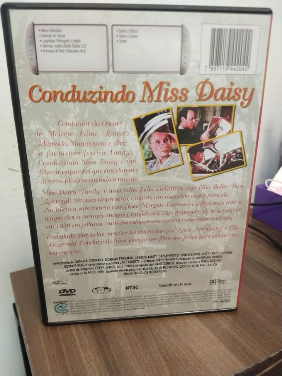 DVD Filme Conduzindo Miss Daizy - Foto 2