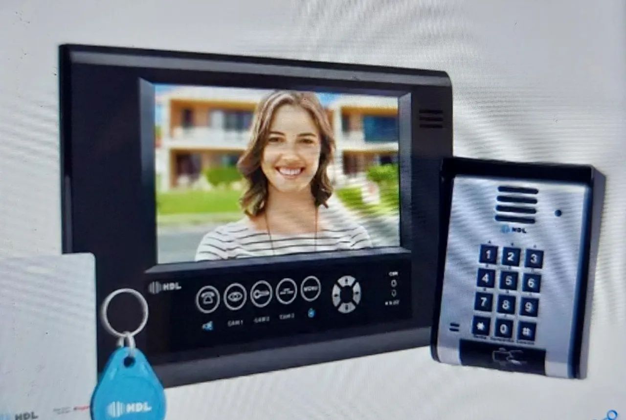 Kit Interfone HDL com Câmera e Monitor