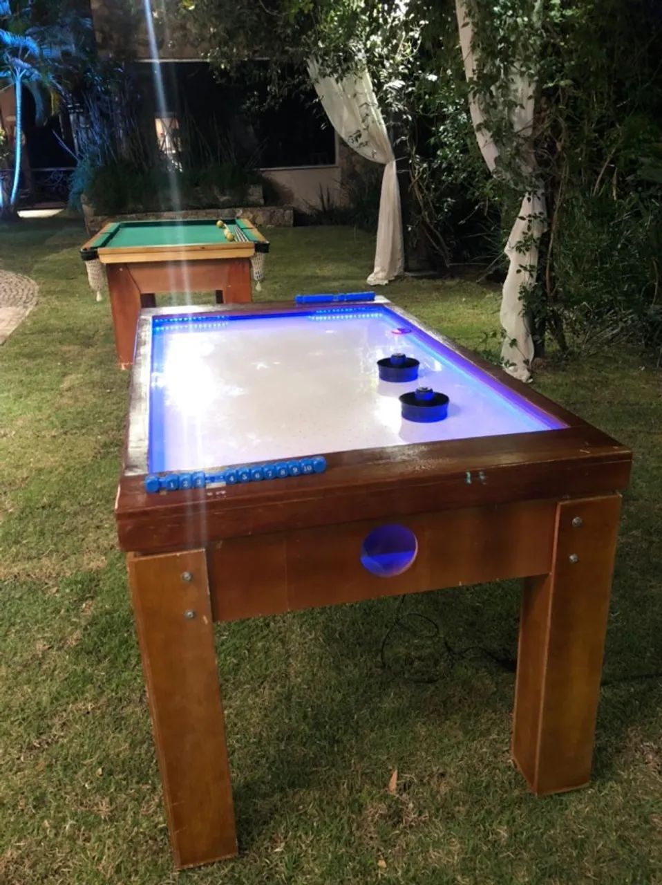 Aluguel de mesa de Air game 