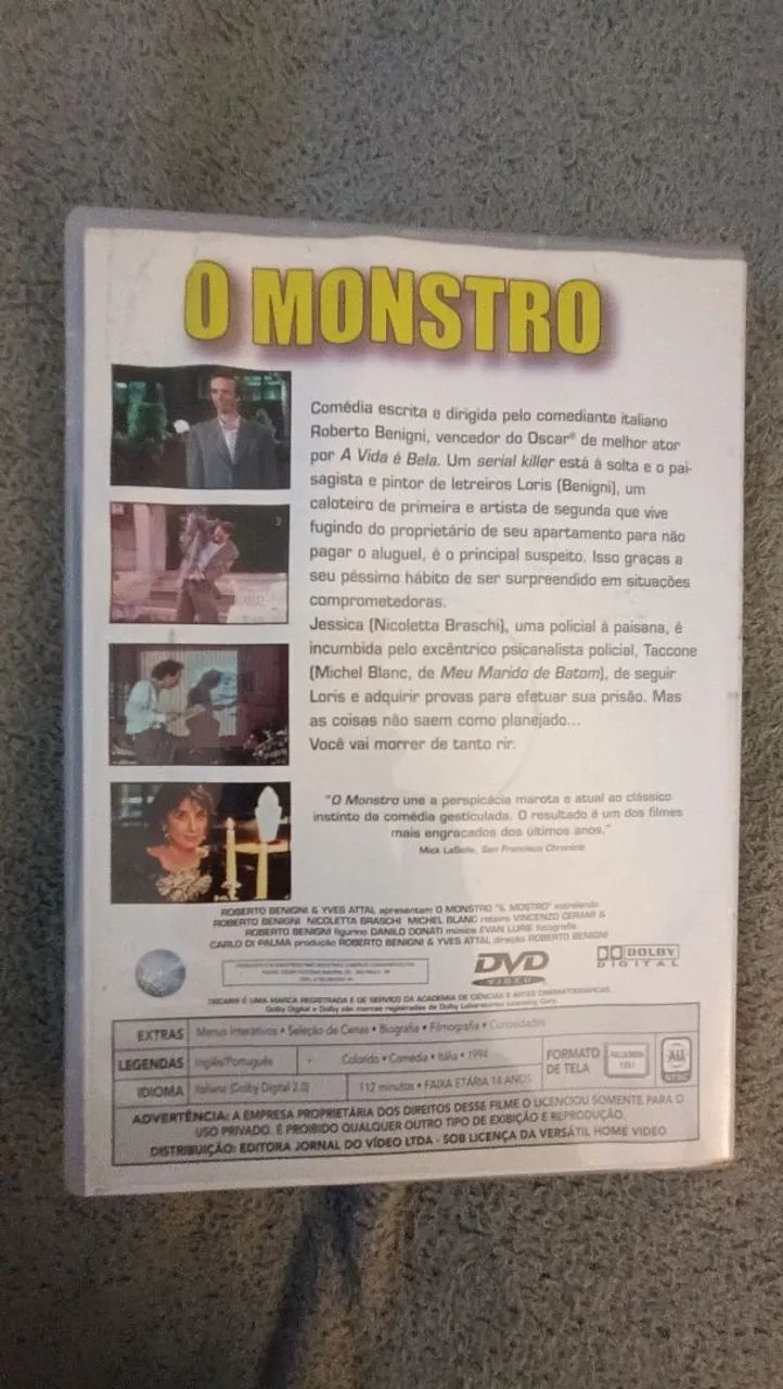 DVD O MONSTRO (1994)  - Foto 3