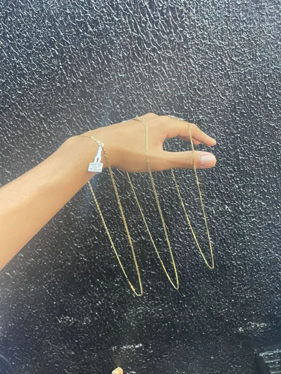 Correntes Banhadas a Ouro 18k