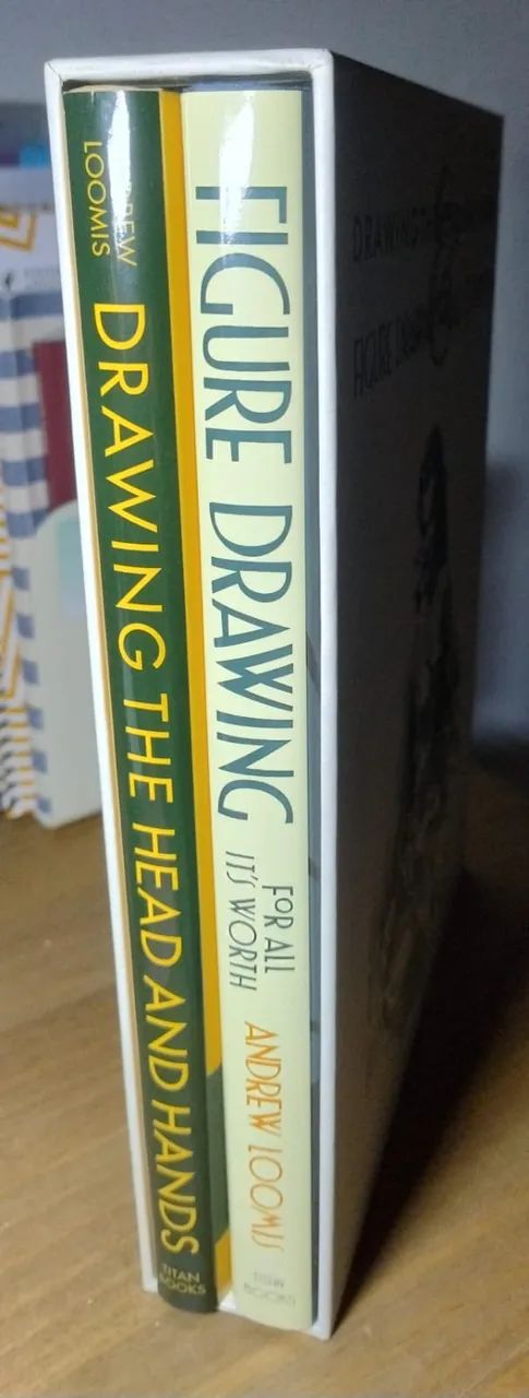 Box Drawing The Head and Hands + Figure Drawing for All It`s Worth. Andrew Loomis. NOVO!!! - Foto 2