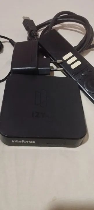 vendo ou troco tv box Izy play Intelbras bem conservado 