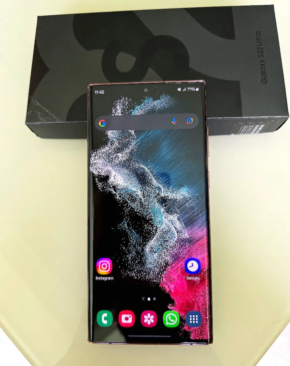 Smartphone Samsung Galaxy S22 Ultra 256GB Vinho