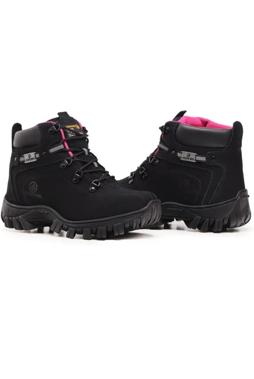 Bota coturno feminino
