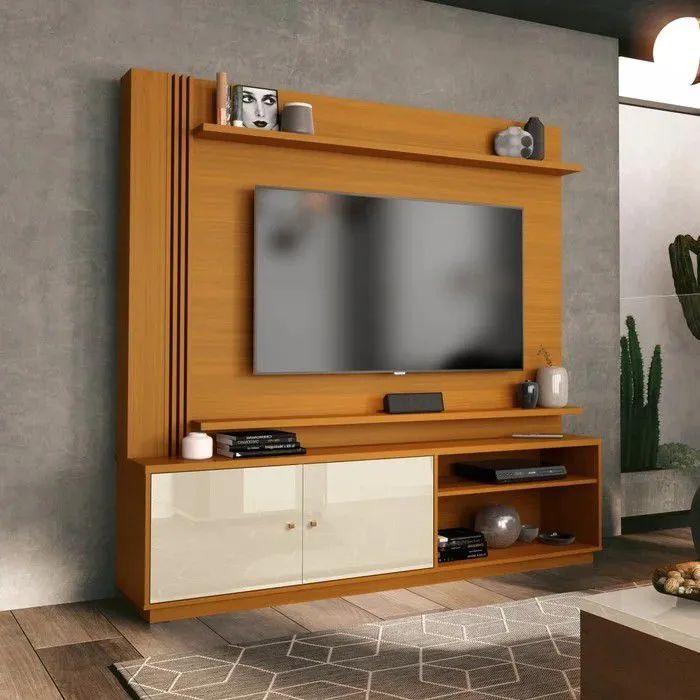 Painel para TV com rack integrado royal - Foto 2