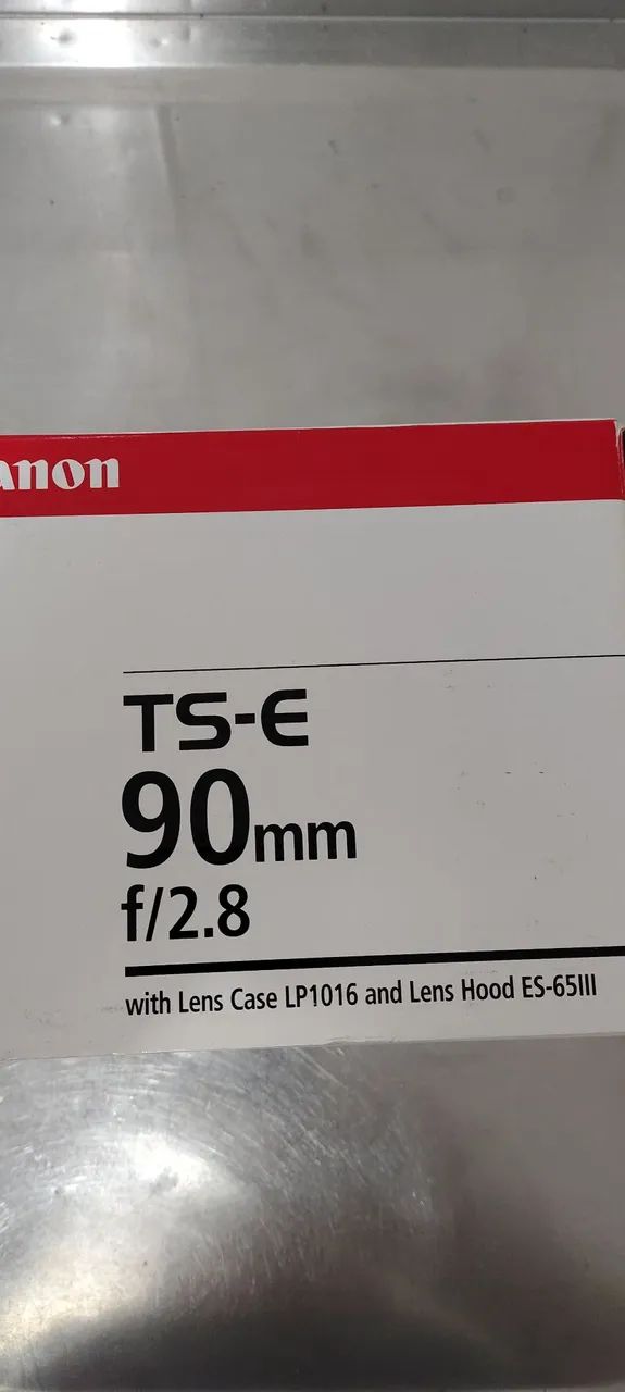 Lente Canon TS-E 90mm f/2.8 - Foto 2