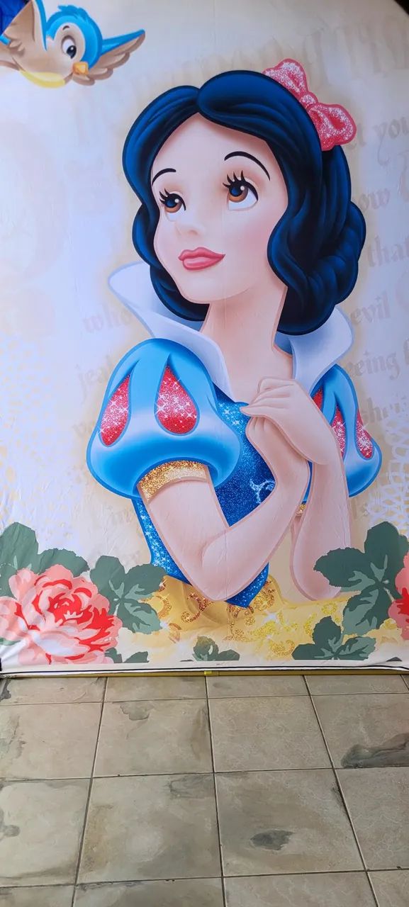 Decoração de festa Infantil - Princesa Branca de neve - Foto 4