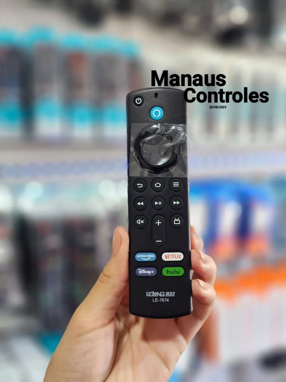 Controle Amazon fire stick