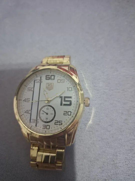 Relógio Tag Heuer Masculino Dourado