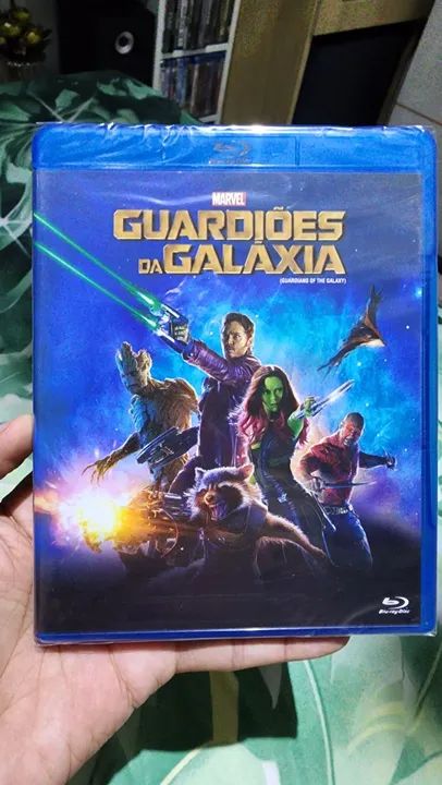 Blu-ray Guardiões Da Galáxia Lacrado 