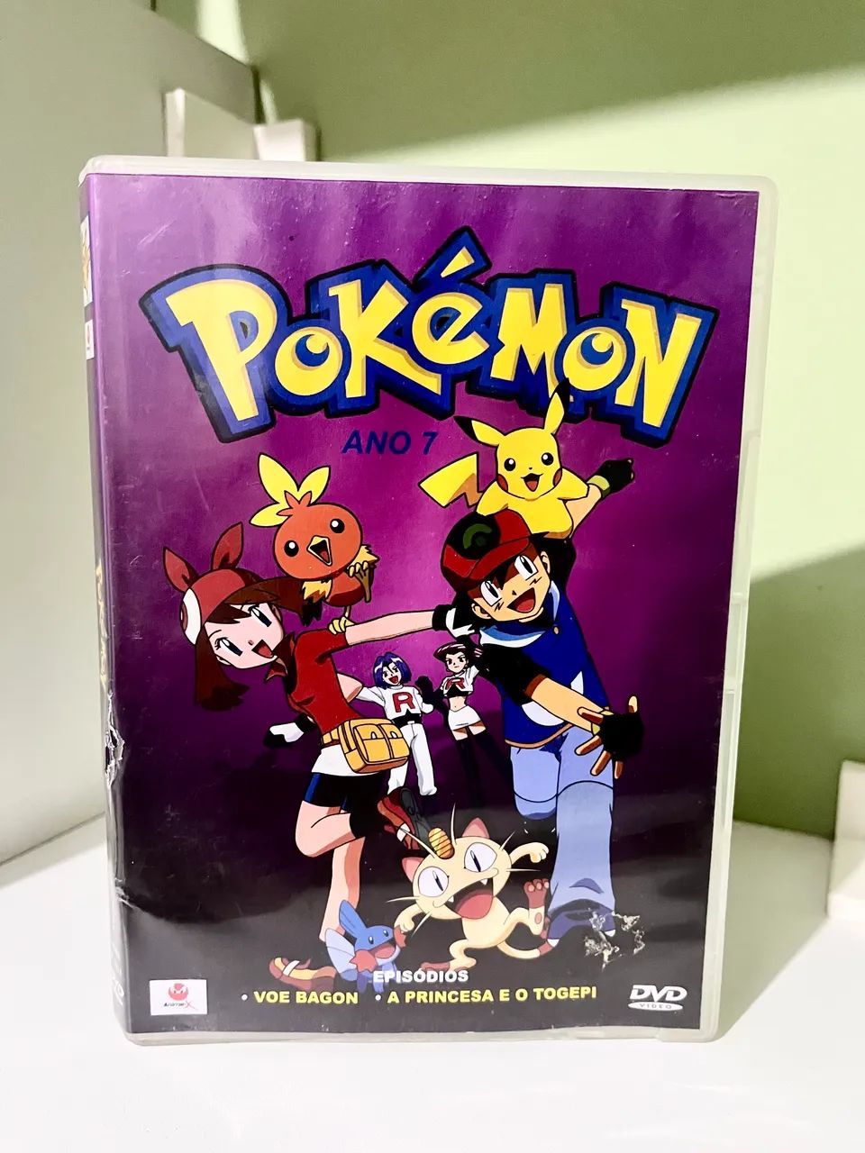 DVD Pokémon - 3 geração Ano 7 