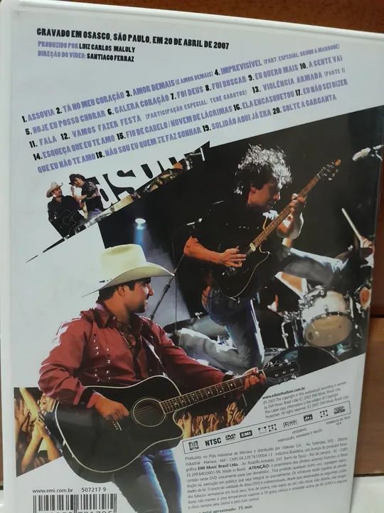 Edson & Hudson - Na Arena Ao Vivo - DVD Original - Foto 2