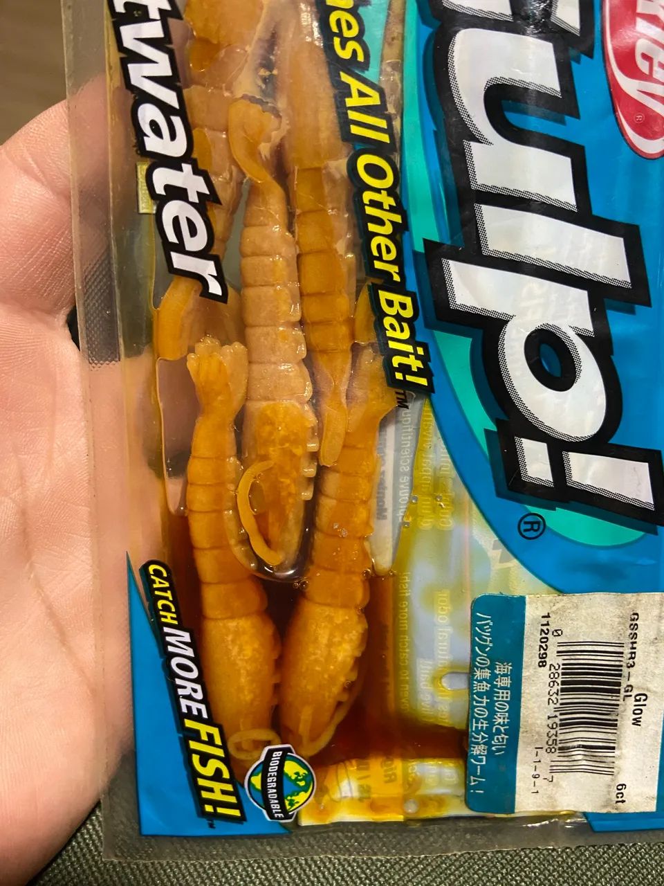 Isca artificial para pesca Berkley