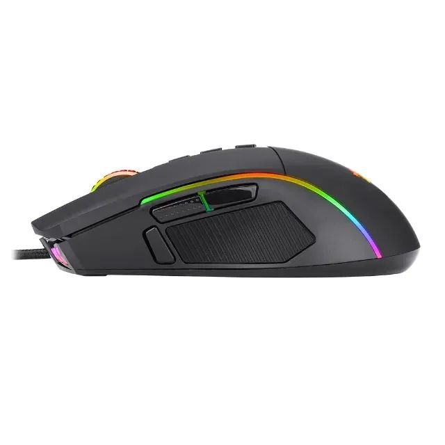 Mouse Gamer Redragon Plank RGB - NOVO - Foto 4