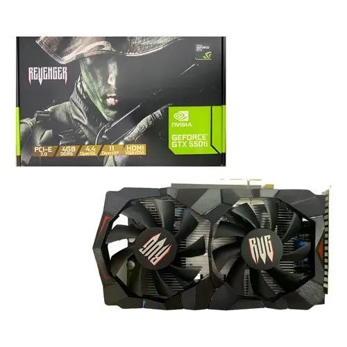 Placa de Video Nvidia Gtx 550ti 4g DDR5 dx11 OpenGL 4.4 128 Bits