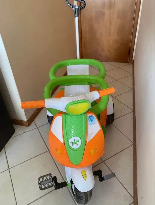 Moto Duo De Passeio E Pedal Triciclo 2 Lugares Calesita - Foto 3