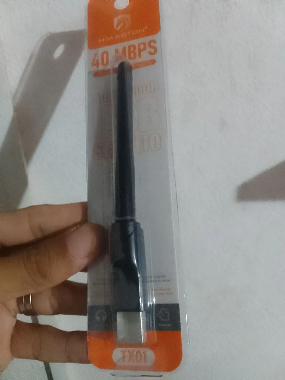 Adaptador Wi-Fi Usb Com Antena - Frete Grátis 