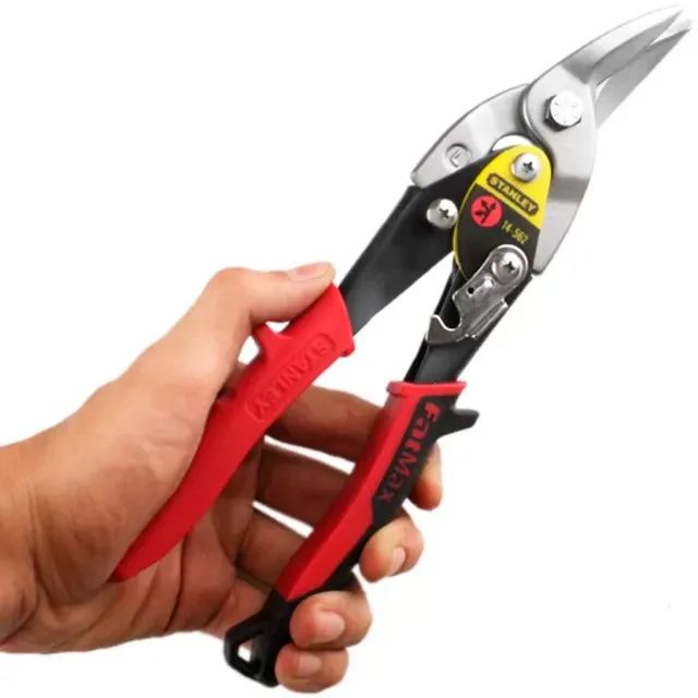 Tesoura para Chapa Corte Esquerdo Tipo Aviação Fatmax 12.1/2'' 320mm Stanley 14-562 - Foto 2