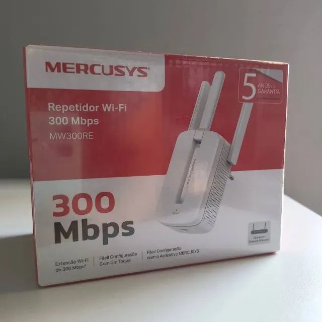 Repetidor Wi-Fi 300Mbps Mercusys MW300RE *ENTREGA GRÁTIS* - Foto 2