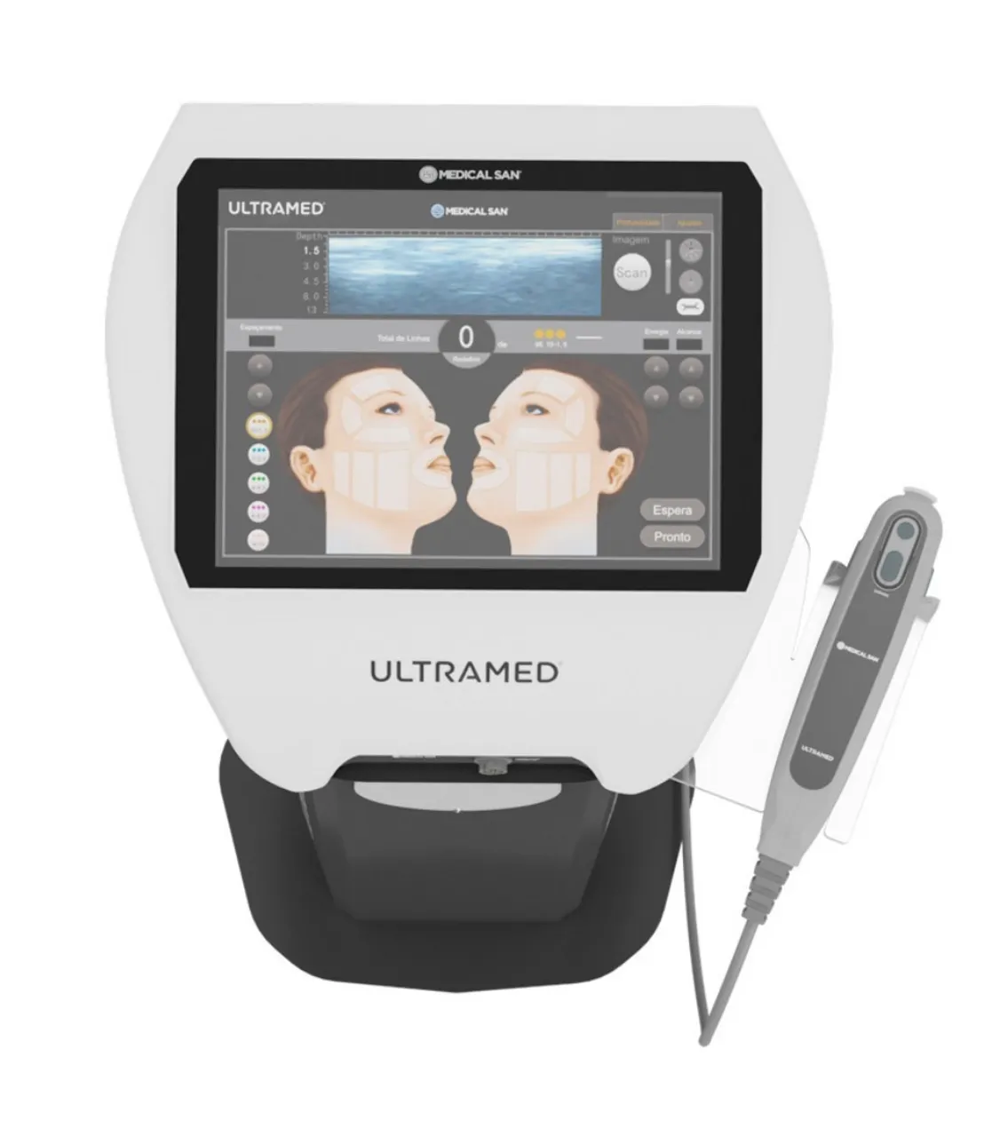 Ultramed Ultrassom Microfocado e Macrofocado - Medical San SEMINOVO
