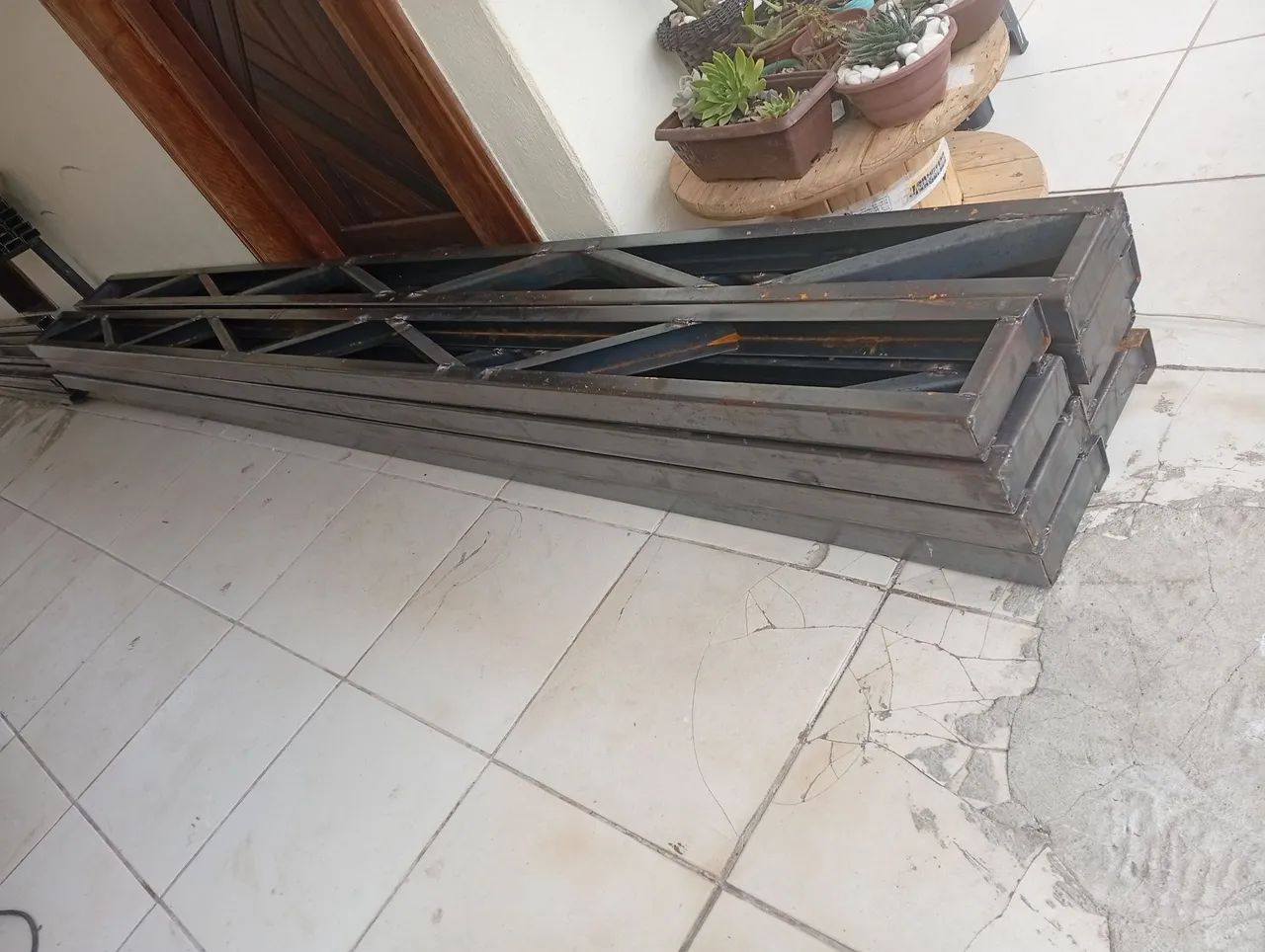 Kit estrutura metálica para Barracao  - Foto 4