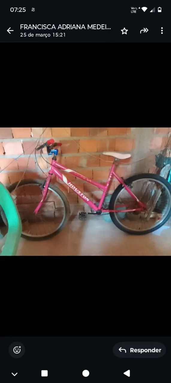 Bicicleta Houston - Rosa