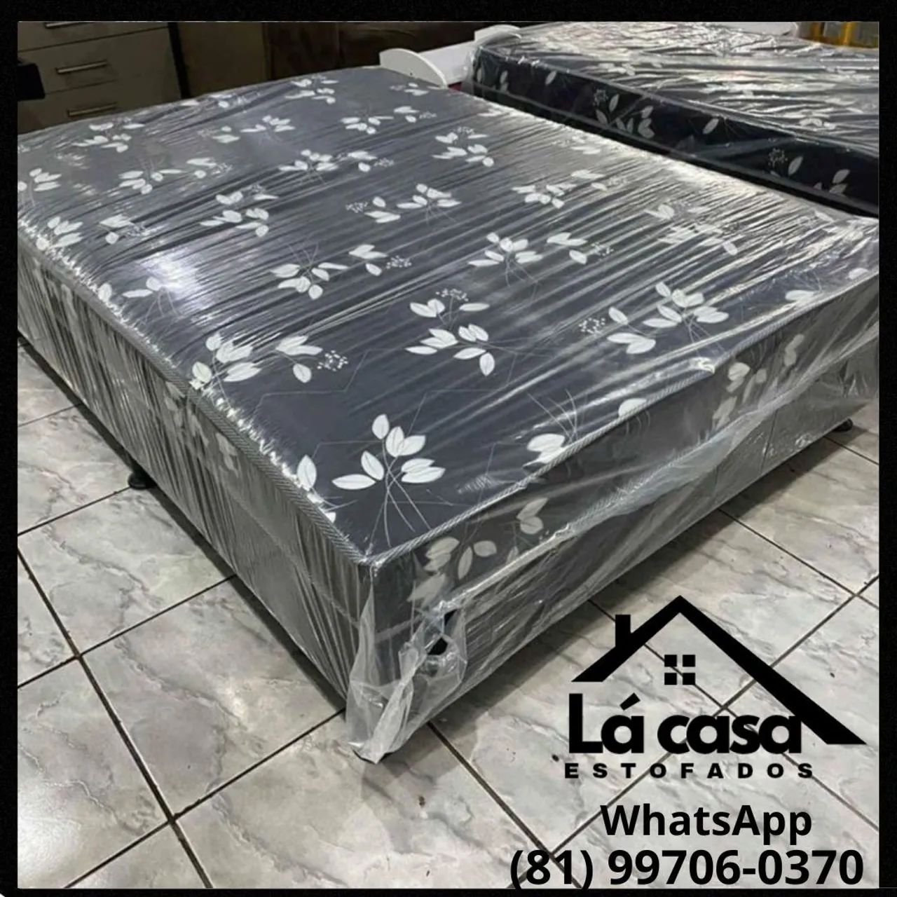 Cama box casal - Nova Lacrada com Garantia. - Foto 3