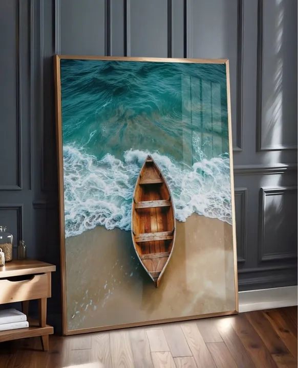 Quadro Decorativo Paisagem Marítima - Foto 3