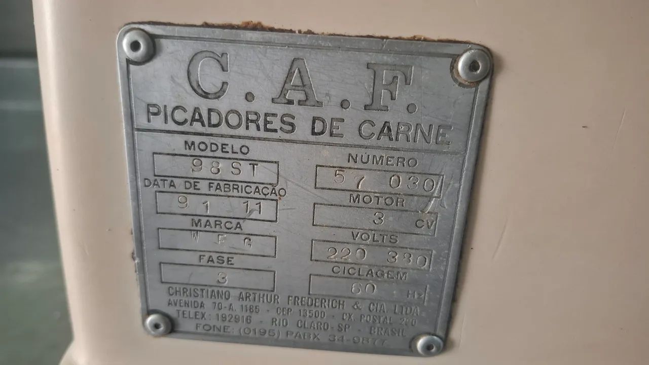 Moedor CAF boca 98 - Foto 5