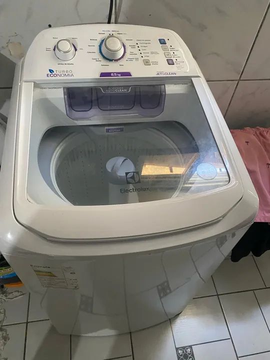 Máquina de Lavar Roupa Electrolux 8,5kg